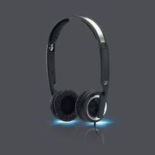 PX200-IIBlack封闭式折叠耳机有效阻抑噪音