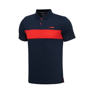 【2016新品】李寧訓練系列男子短袖POLO衫