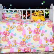 凤千儿 儿童床幼儿园床被罩 1.2米卡通动漫斜纹全棉纯棉被套
