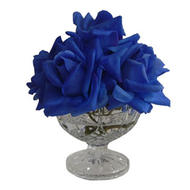 蓝色玫瑰花150*150*210