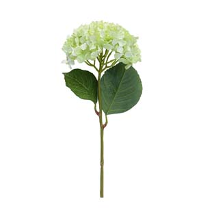 MTF1201-1-0183單枝2葉繡球花E3038GREEN
