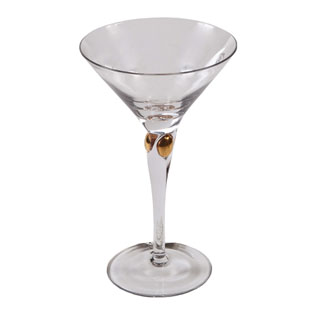 進(jìn)口單珠金酒杯0.13X0.12X0.22