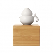 白石葫芦(一壶一杯茶具)