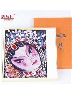 时尚中国风—杨贵妃图案丝巾