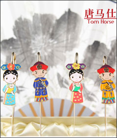 唐馬仕原創阿哥格格書簽四支裝