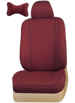 红色威威座套-透气网四季坐套-2013款傲派椅套-CP207