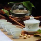 5頭手工清新系列茶具-草蟲
