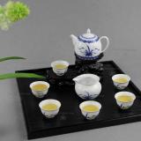 8頭手繪玲瓏功夫茶具
