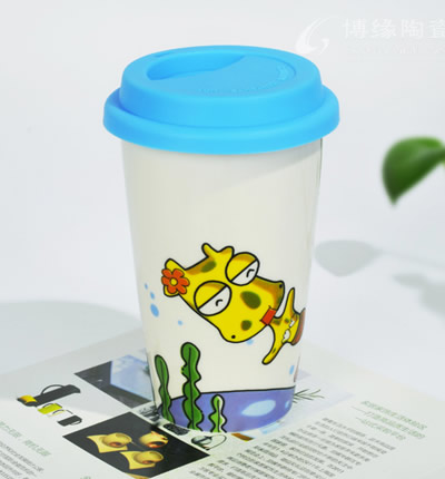 雙魚座雙層隔熱杯