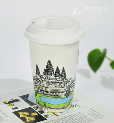 旅游系列雙層隔熱杯