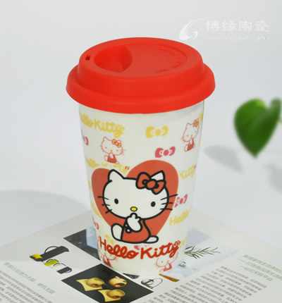 HelloKitty雙層隔熱杯