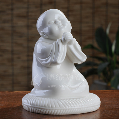 荷主香器陶瓷彌勒佛家居裝飾工藝禮品過節(jié)喜慶禮品客廳電視柜玄關(guān)辦公室裝飾擺件