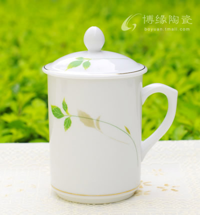 綠葉直筒杯
