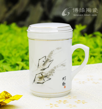 蝦趣三件杯