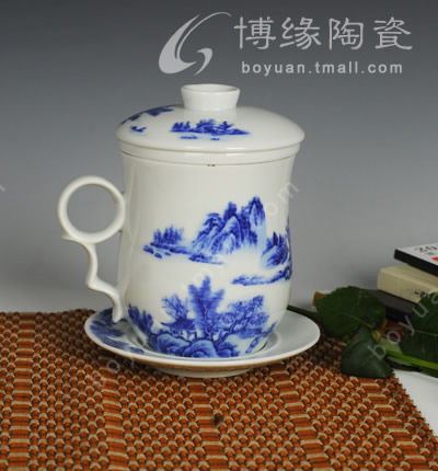 世外桃源四件杯
