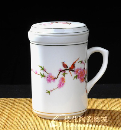 梅花三件杯
