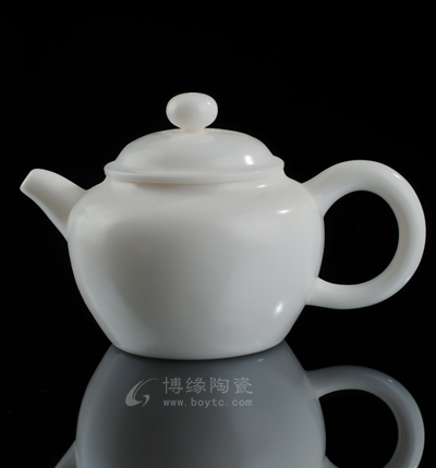 欣悅壺玉瓷壺高檔茶壺高檔會所茶具送禮佳品