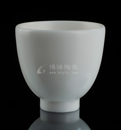 如玉龍蛋杯玉瓷杯高檔茶杯高檔會所茶具送禮佳品