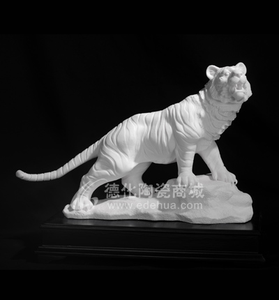 虎/德化陶瓷/陶瓷工藝/動物瓷塑/商務(wù)禮品