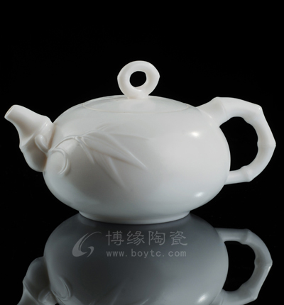 高升壺B款玉瓷壺高檔茶壺高檔會所茶具送禮佳品