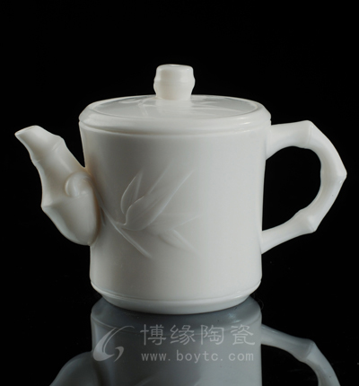 高升壺A款玉瓷壺高檔茶壺高檔會所茶具送禮佳品