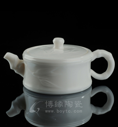 高升壺玉瓷壺高檔茶壺高檔會所茶具送禮佳品
