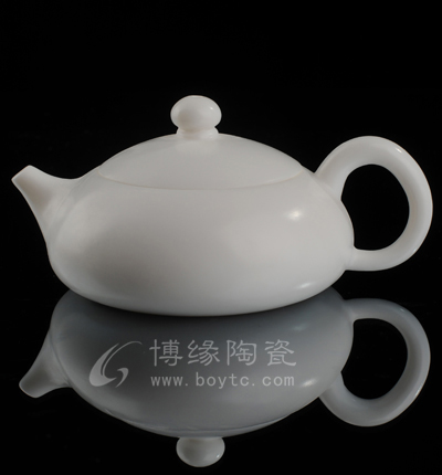 富貴壺玉瓷壺高檔茶壺高檔會所茶具送禮佳品
