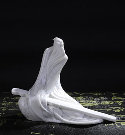 高山流水/陶瓷工藝品/德化陶瓷/人物瓷塑