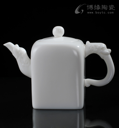 玉璽壺玉瓷壺高檔茶壺高檔會所茶具送禮佳品