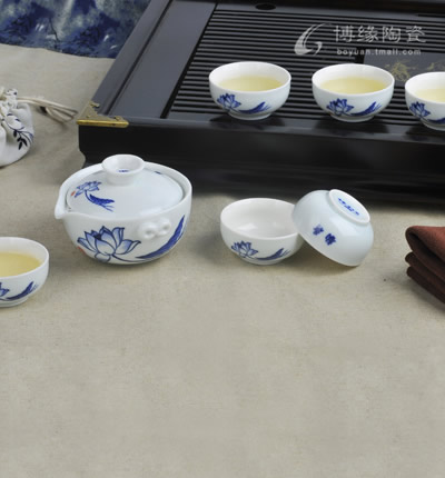 車載旅行茶具-荷韻(手抓壺)