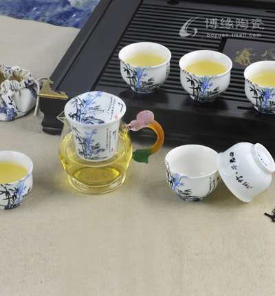 四君子.竹紅茶泡茶器