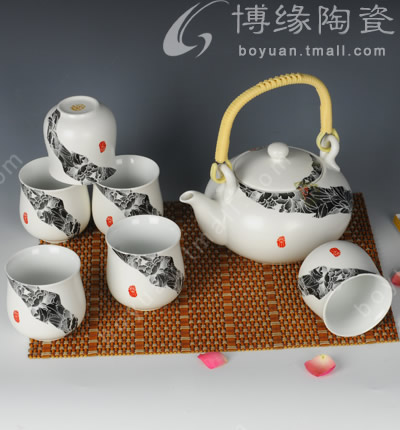 花絮提梁吉祥壺