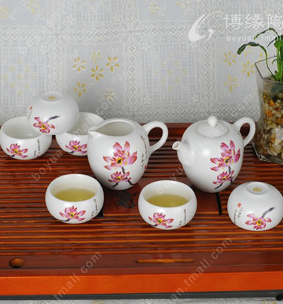 花之君子飄逸壺8入
