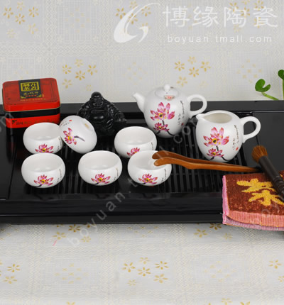 花之君子簡約茶盤套組