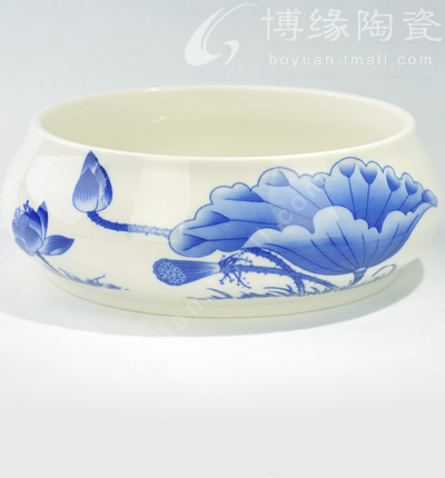荷塘春色-茶洗