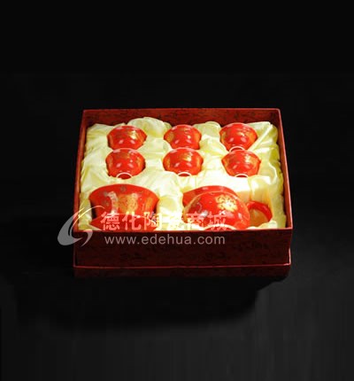10頭金牡丹工夫茶具