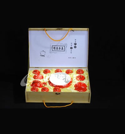 15頭金蝦工夫茶具