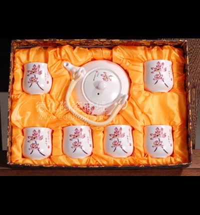 花之君子吉祥壺7入