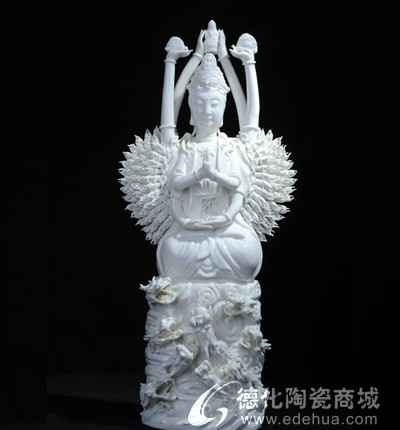 21寸九龍千手觀音
