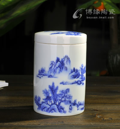 世外桃源茶葉罐