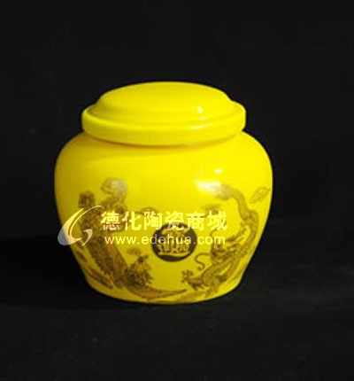 黃金龍茶葉罐