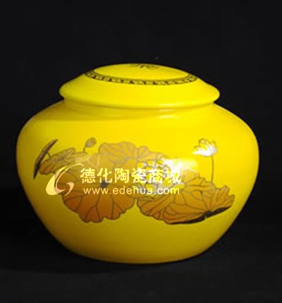 黃金蓮茶葉罐