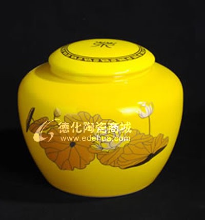 黃金蓮茶葉罐