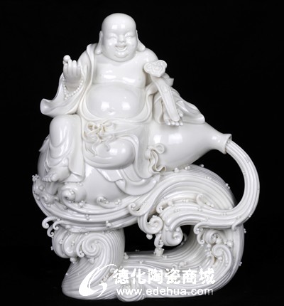 14寸坐葫蘆笑佛