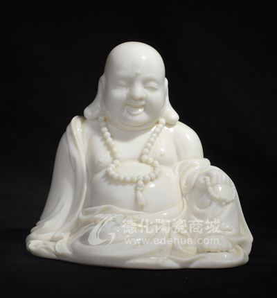小平手彌勒佛/德化陶瓷/陶瓷彌勒佛/宗教禮品