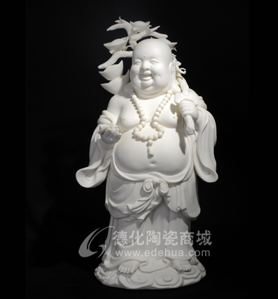 招銀彌勒/德化陶瓷/陶瓷彌勒/宗教禮品