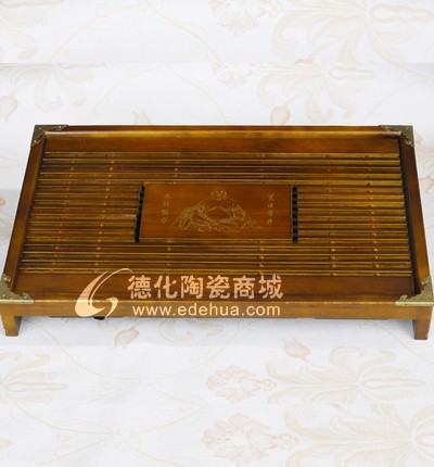 大肚能容笑口常開木制茶盤/高檔茶盤/茶具套裝/木制茶具