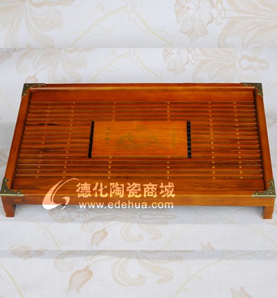大肚能容笑口常開木制茶盤/高檔茶盤/茶具套裝/木制茶具