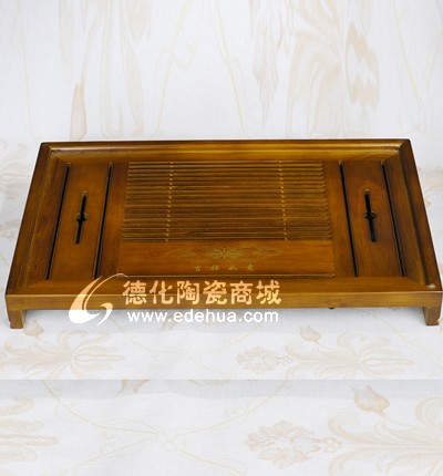 吉祥如意木制茶盤/高檔茶盤/茶具套裝/木制茶具