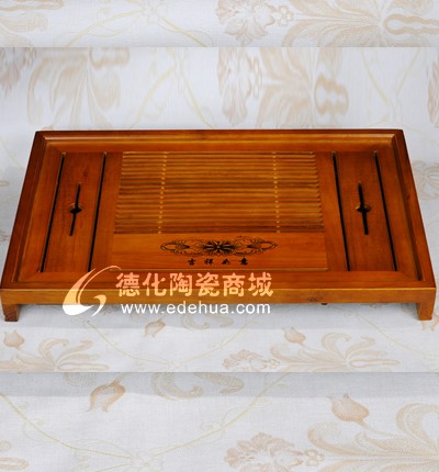 吉祥如意木制茶盤/高檔茶盤/茶具套裝/木制茶具